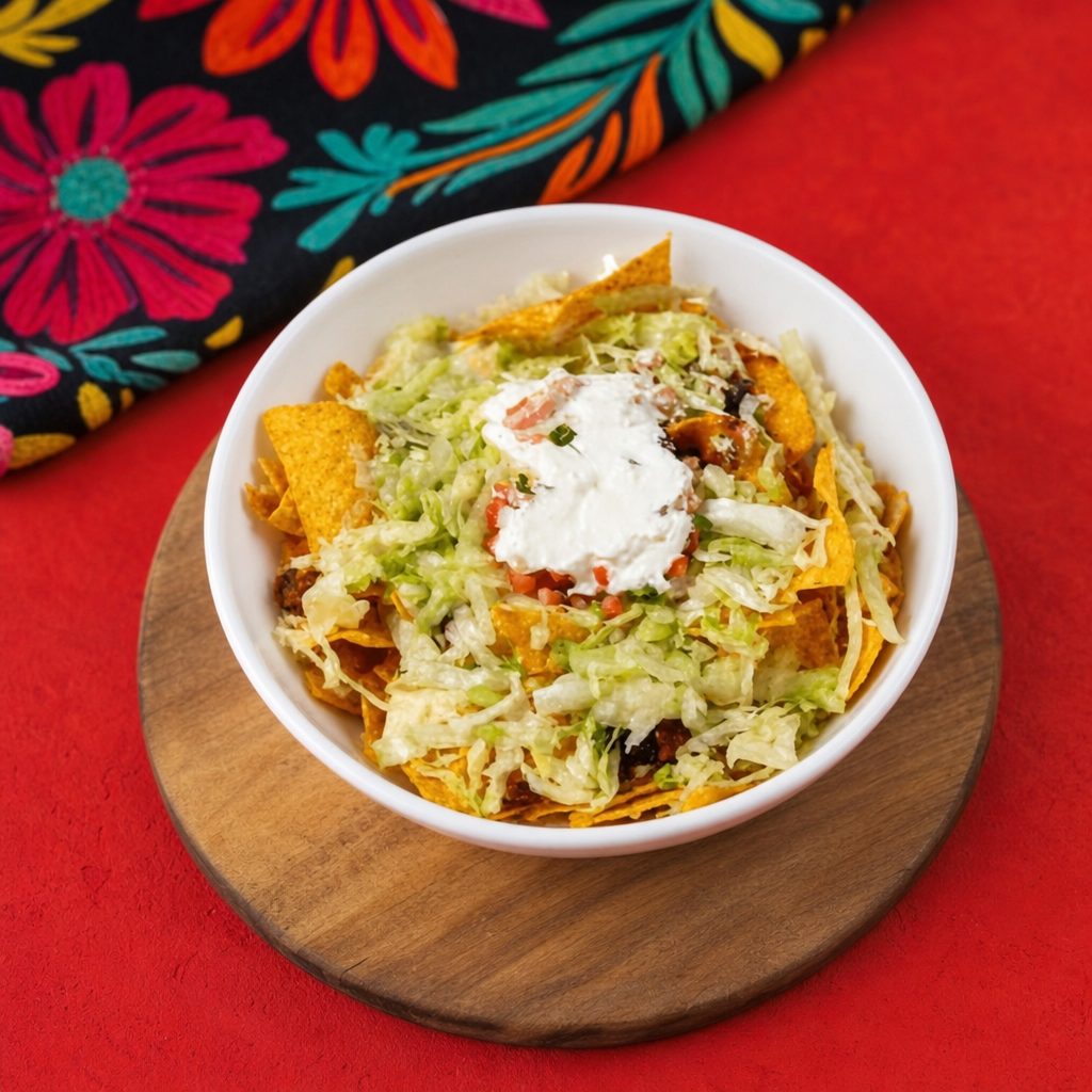 Chorizo Nachos.
