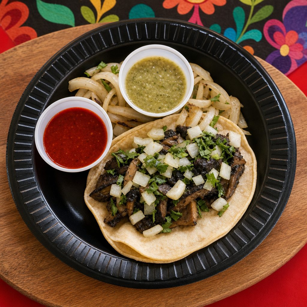 Portobello Mushroom Taco.