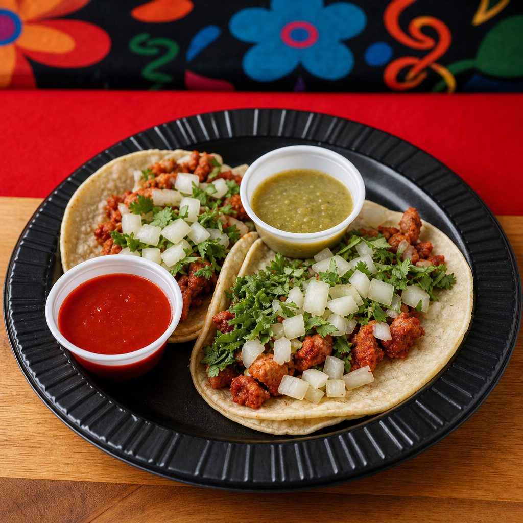 Sweet Potato & Black Bean Taco.