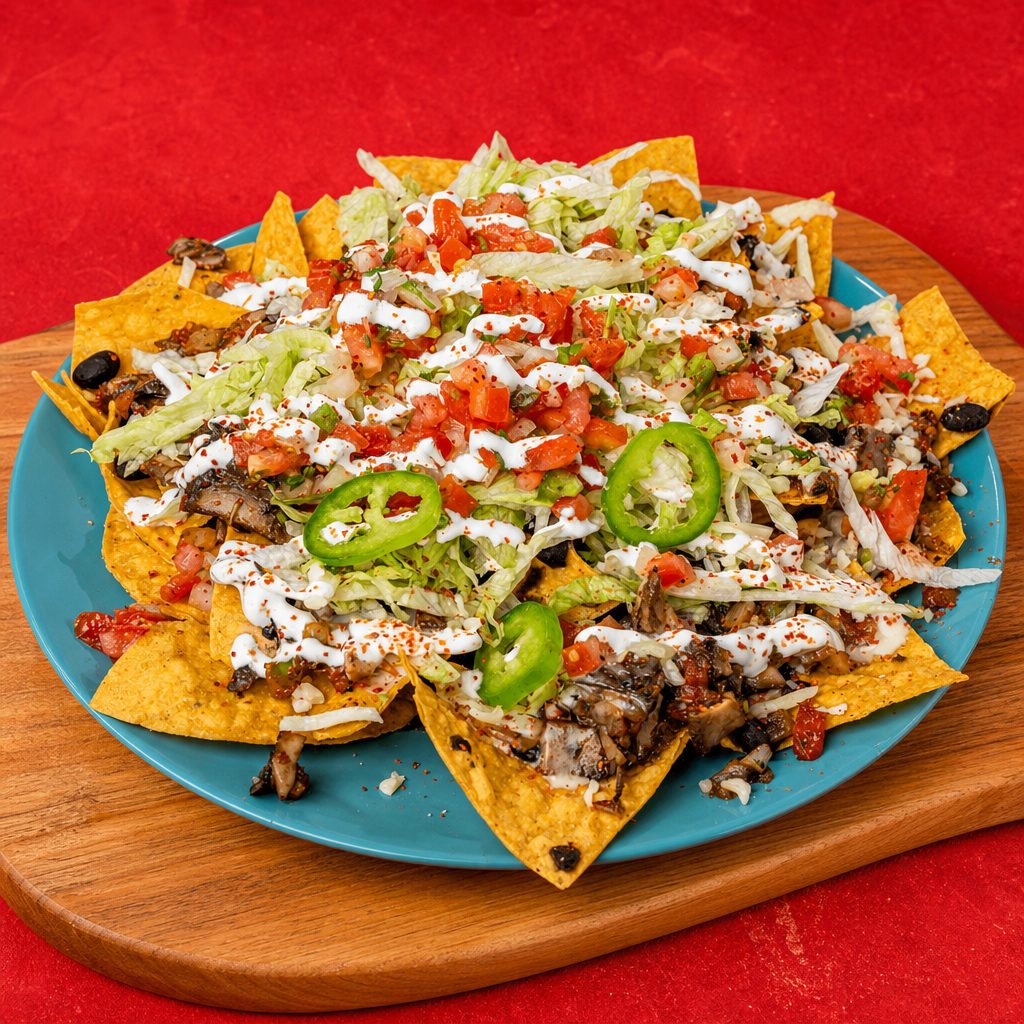 Portobello Nachos.