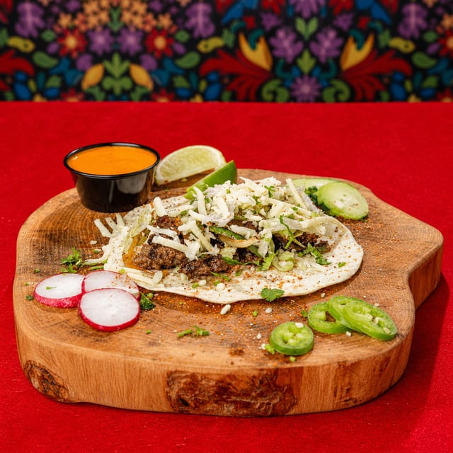 Steak Fajita Taco.