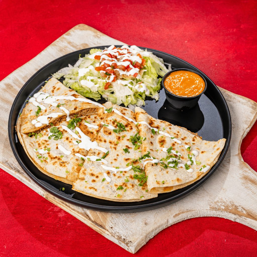 Al Pastor Quesadilla.