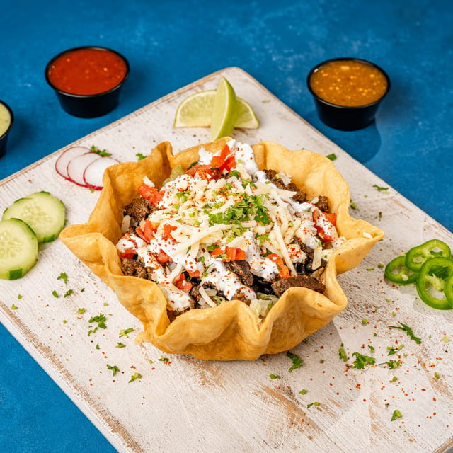 Taco Shell Salad Bowls.
