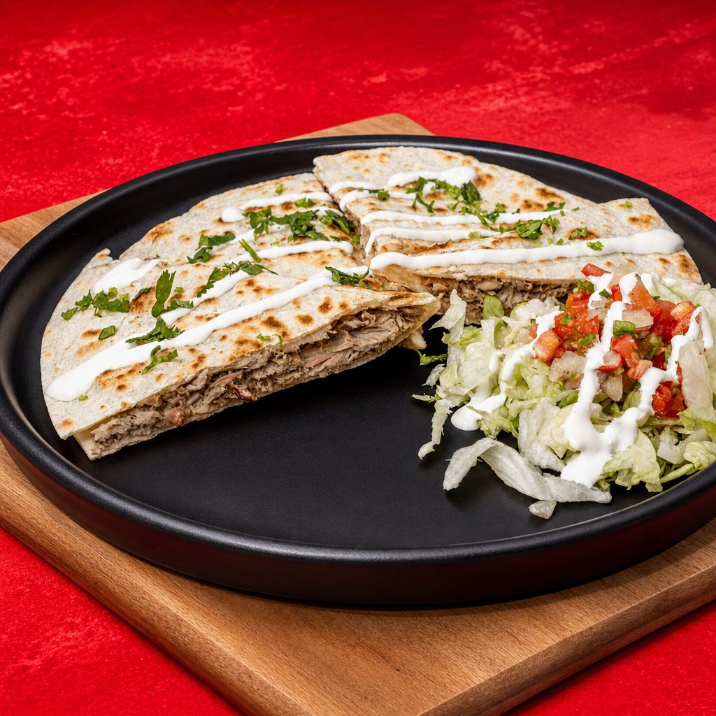 Barbacoa Quesadilla.