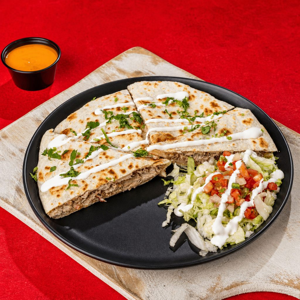 Carnitas Quesadilla.