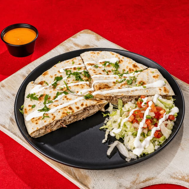 Carnitas Quesadilla.