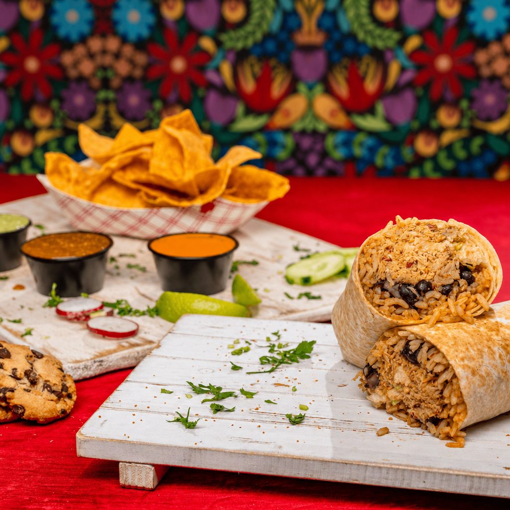 Burrito Boxed Lunch.