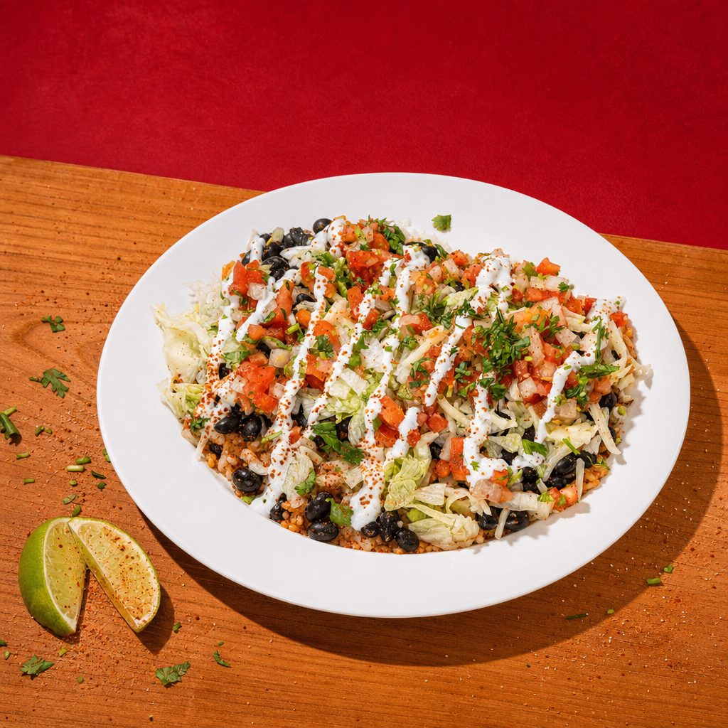 Sweet Potato & Black Bean Bowl.