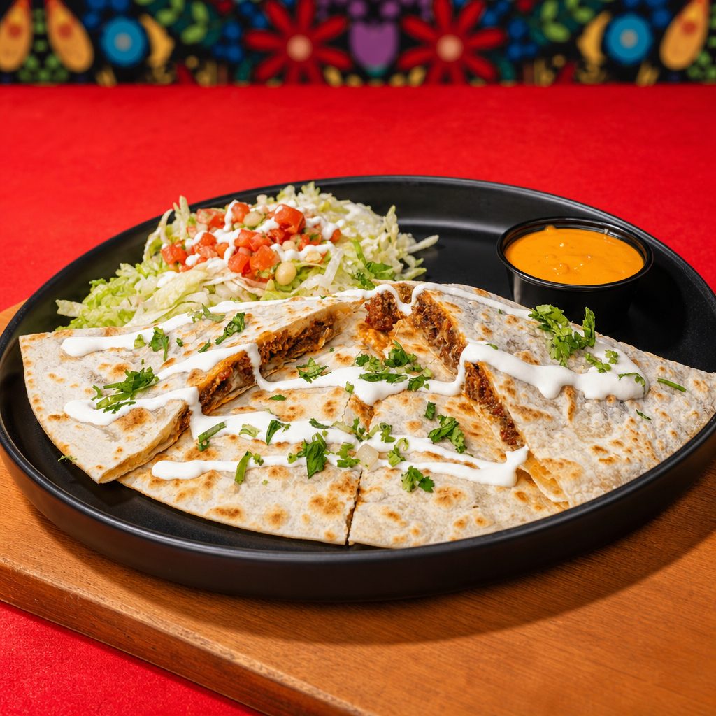 Chorizo Quesadilla.