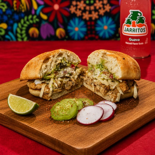 Carnitas Torta.