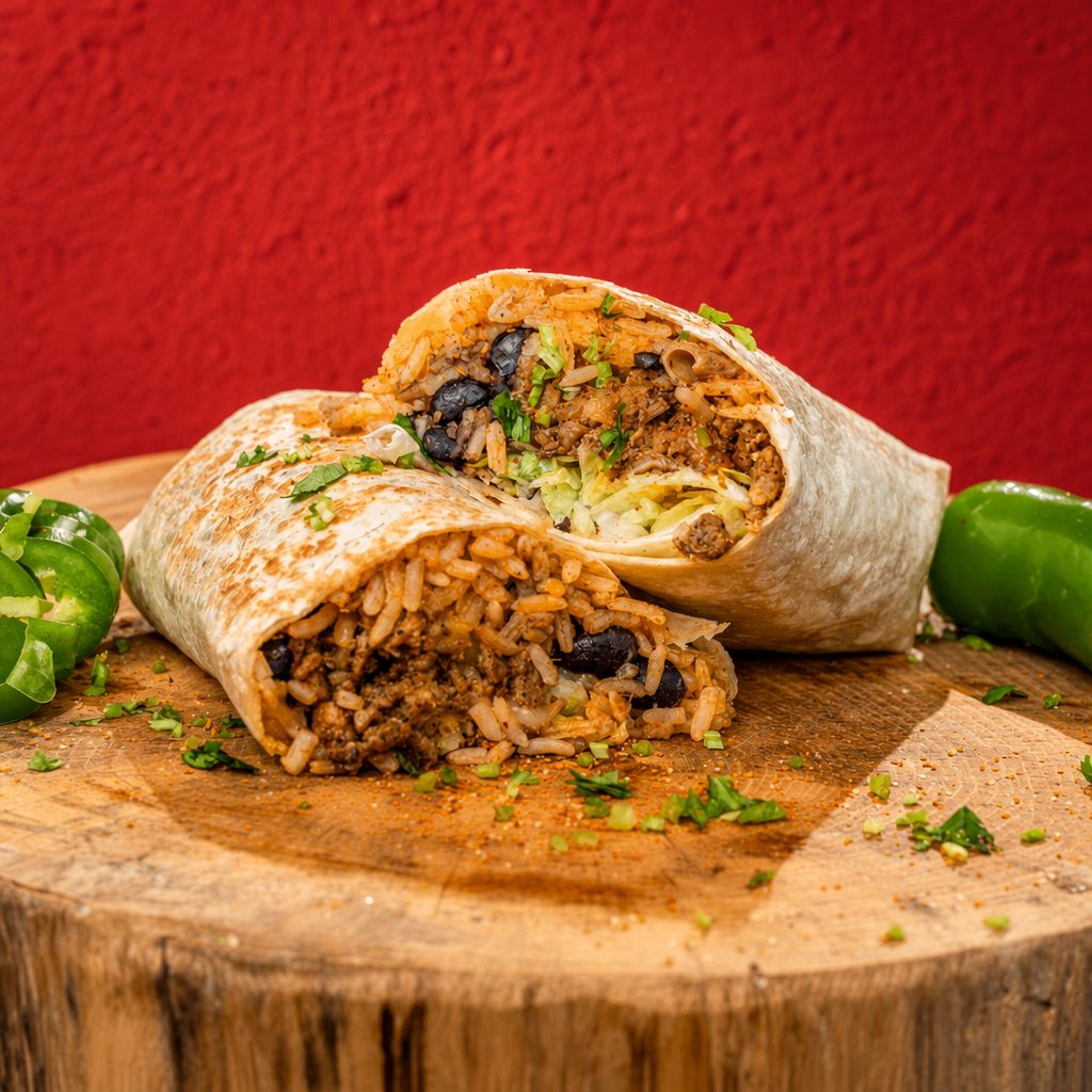 Al Pastor Burrito.