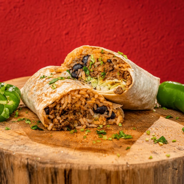 Al Pastor Burrito.