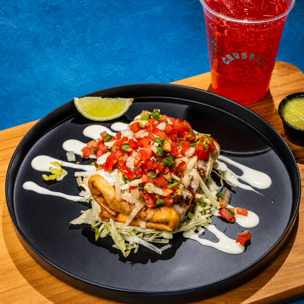 Chubby Chimichangas.