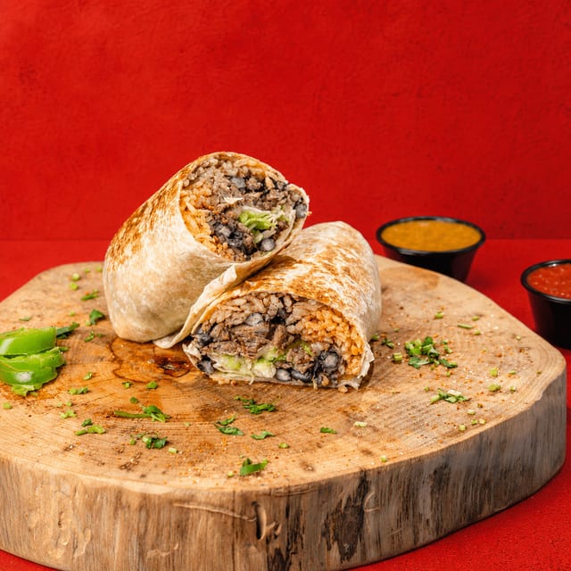 Barbacoa Burrito.