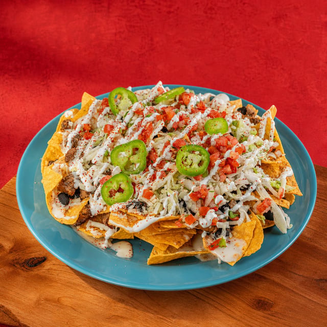 Barbacoa Nachos.