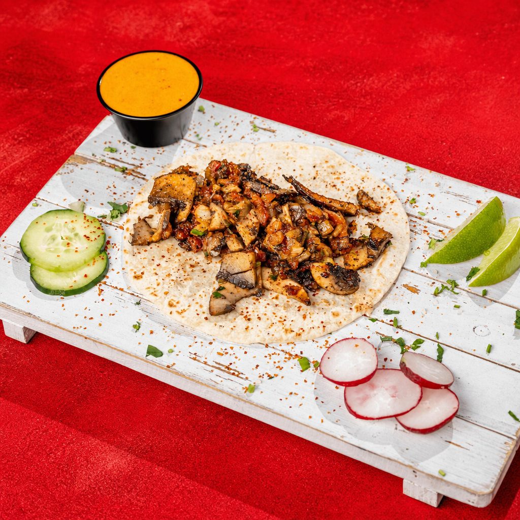 Portobello Mushroom Taco.