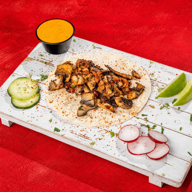 Portobello Mushroom Taco.
