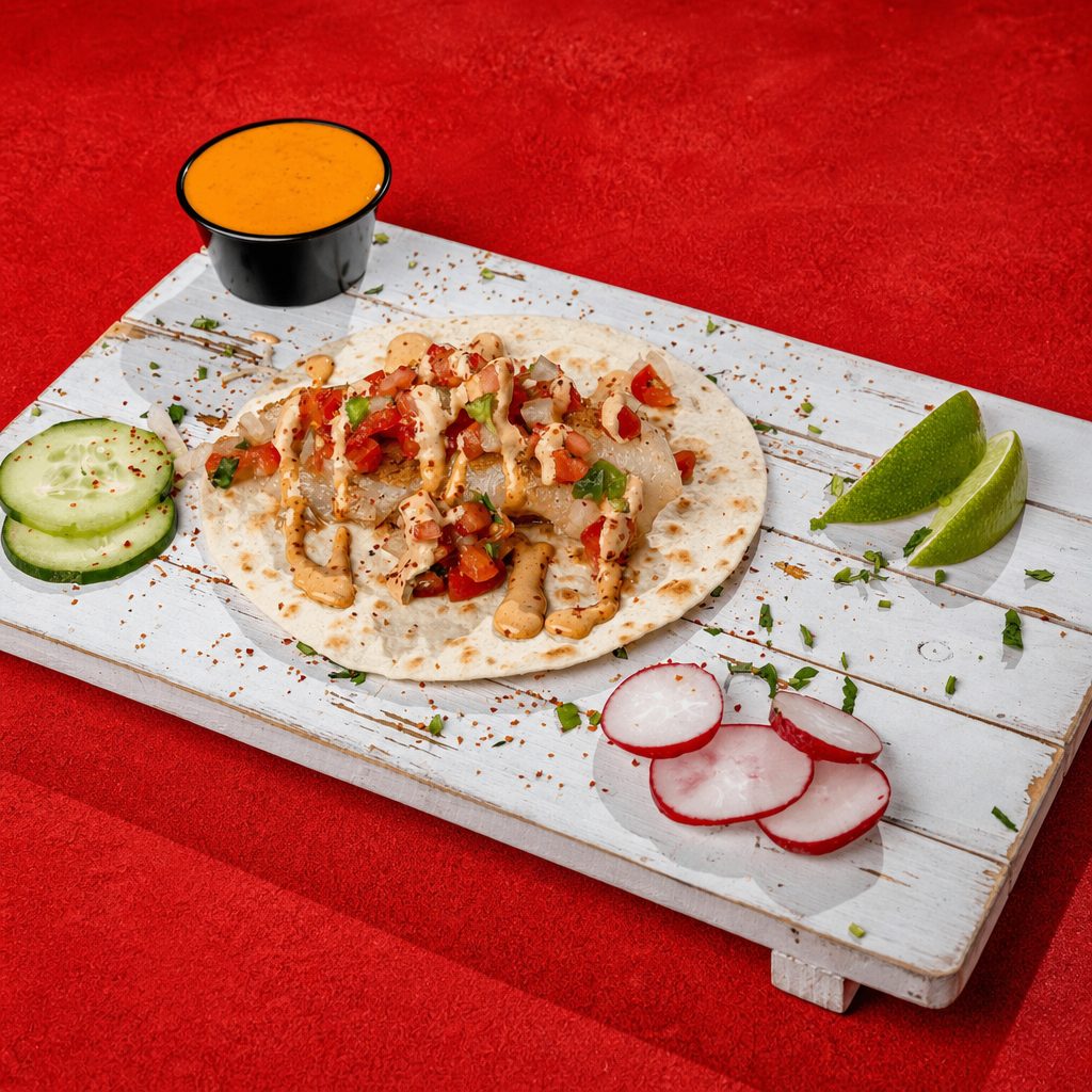 Grilled Fish Taco.