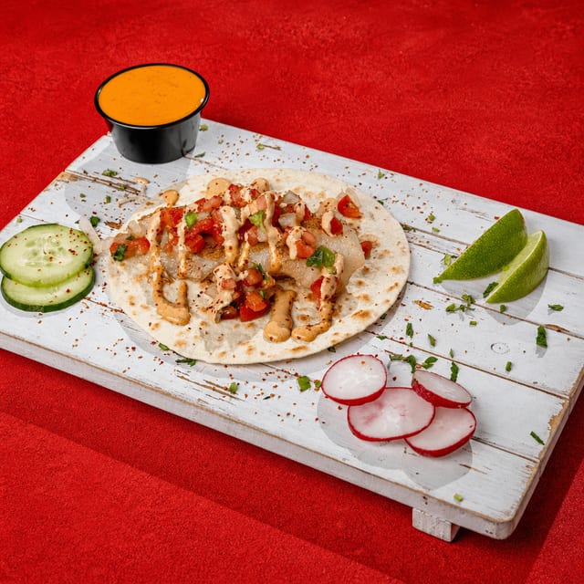 Grilled Fish Taco.