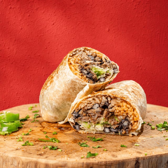 Steak Fajita Burrito.