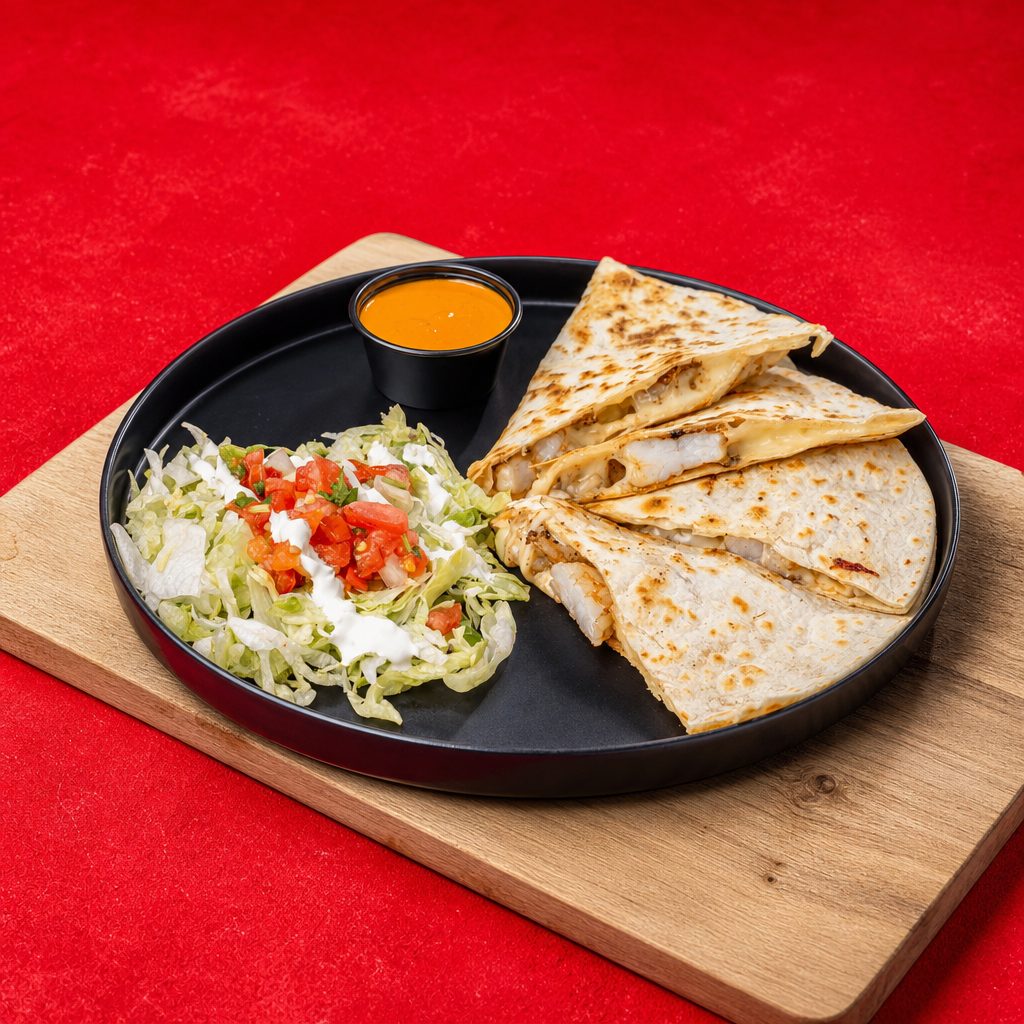 Shrimp Quesadilla.