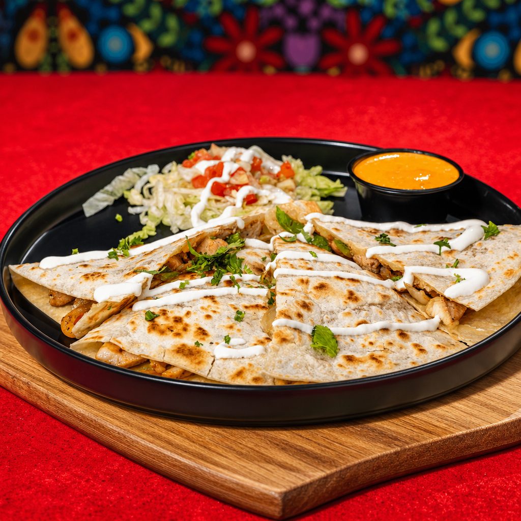 Chicken Fajita Quesadilla.