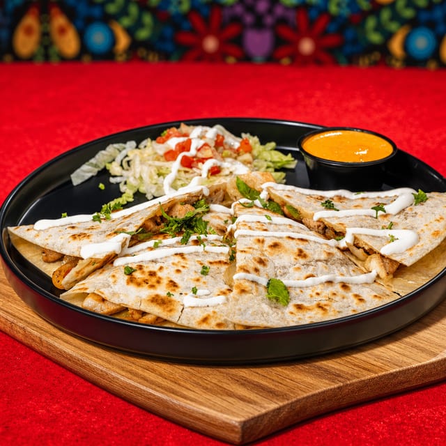 Chicken Fajita Quesadilla.